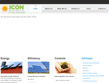 Tablet Screenshot of icon-renewables.com